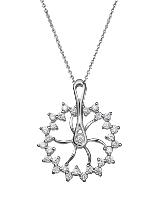 《熠生?熠世》系列钻石项链绚烂·烟火