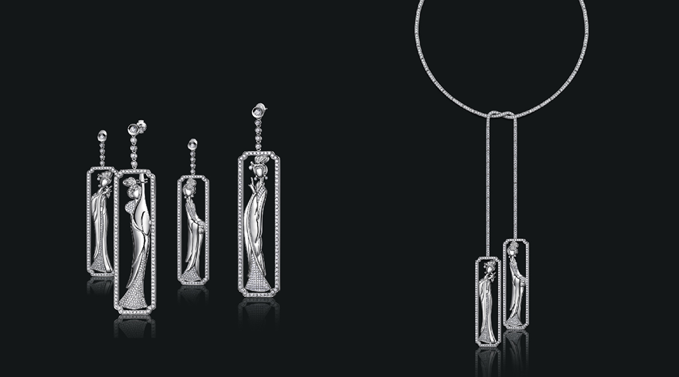 6008集团官方网站高级珠宝《四美图》