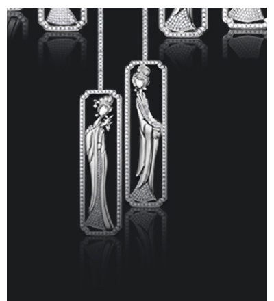 6008集团官方网站高级珠宝《四美图》